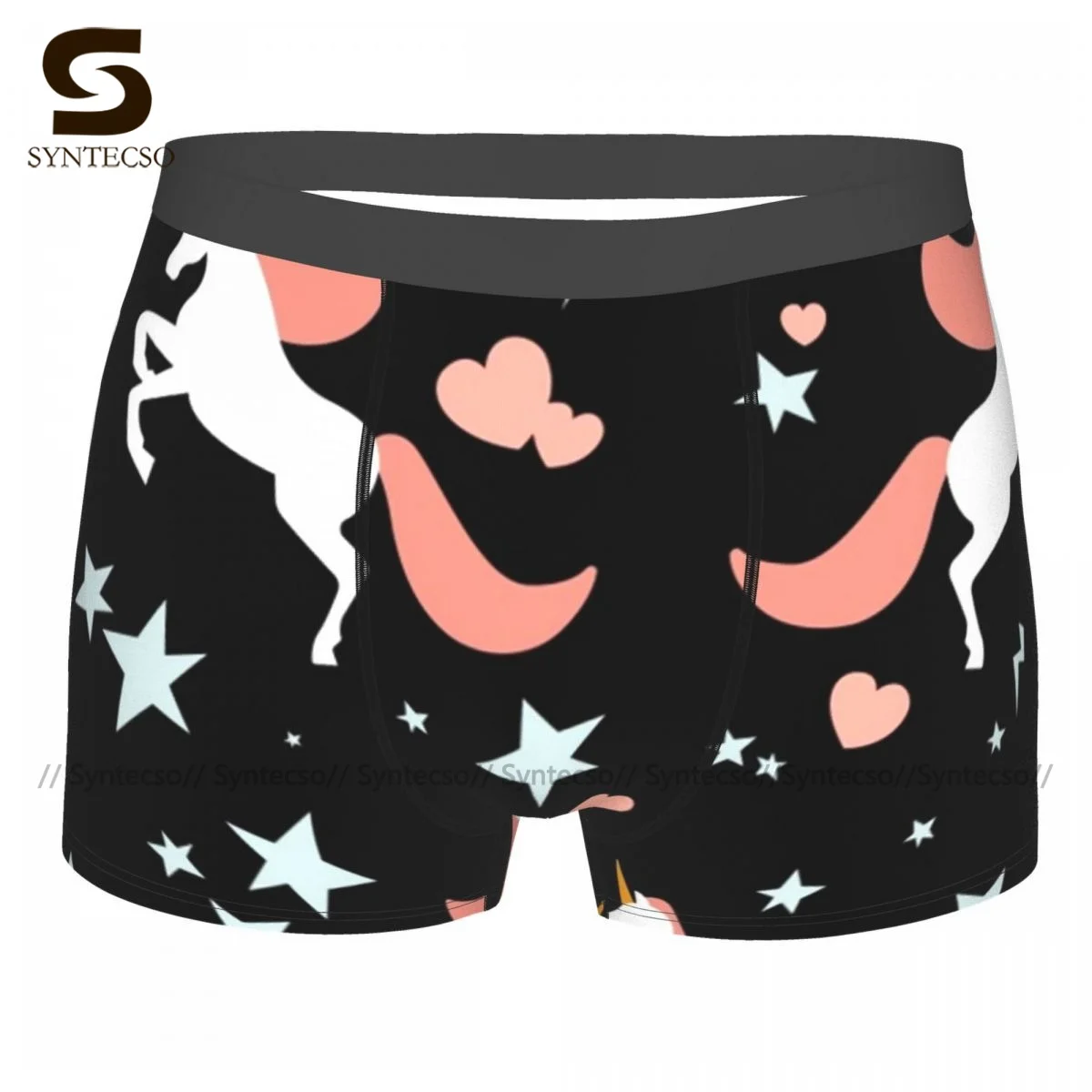 

Horse Underwear Custom Polyester Sublimation Trunk Hot Youth Stretch Boxer Brief
