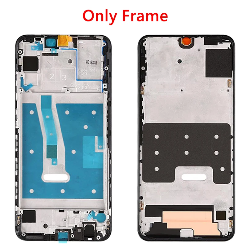 Black Only Frame 5,6" для huawei P Smart POT-LX1 POT-LX2 POT-LX3 ЖК-дисплей Дисплей Сенсорный экран с рамкой Digitizer Assembly Запчасти для авто - Цвет: Black Only Frame