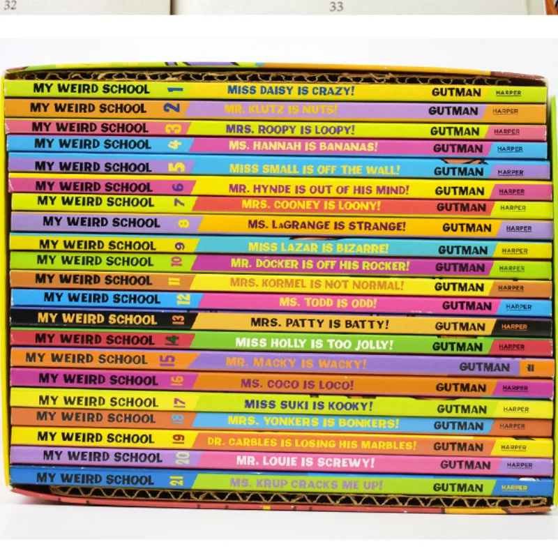 Miss Daisy Is Crazy School Book Literature развивающие игрушки Обучающие классная школа Монтессори