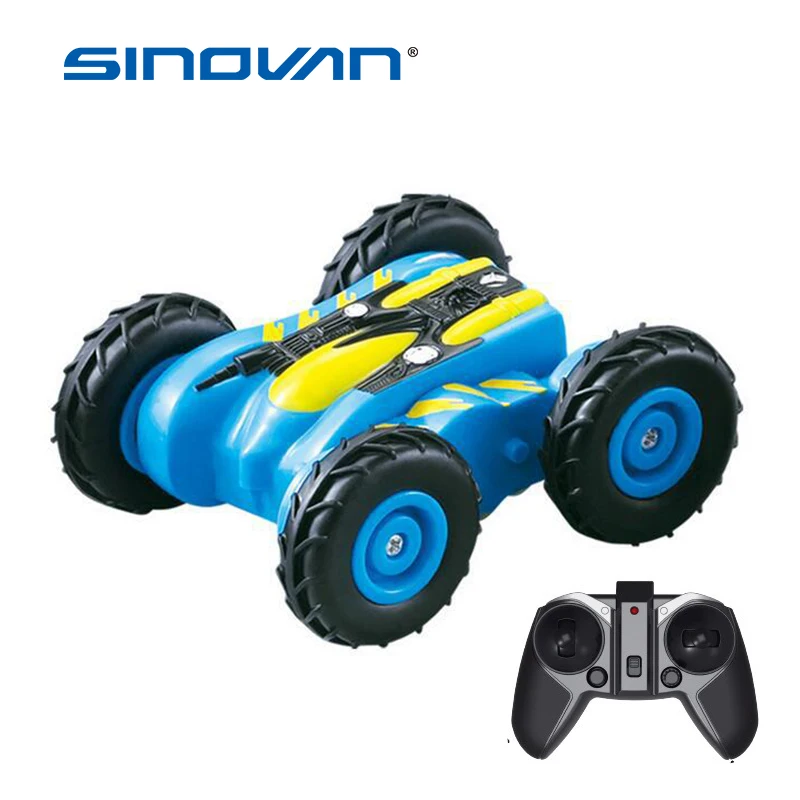 RC автомобиль 360 градусов вращающийся двухсторонний ходовой самосвал трюк со
