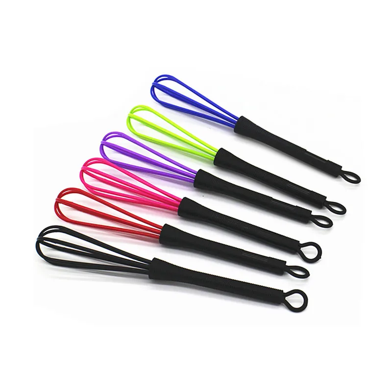

New 1Pc 4 Colors Professional Salon Hairdressing Dye Cream Whisk Plastic Hair Mixer Barber Stirrer Hair Care Styling Tools