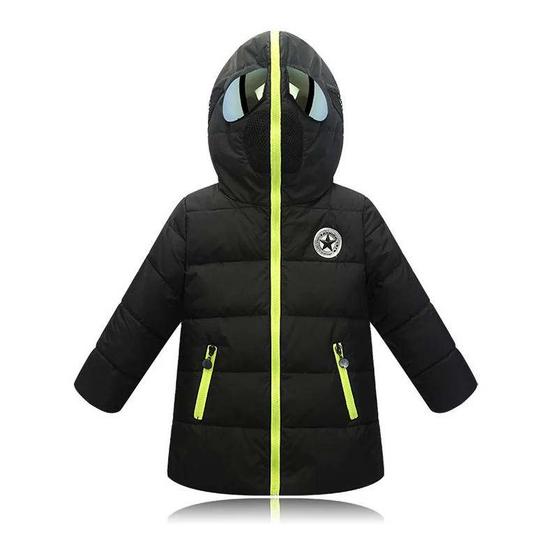 Пальто для девочек детская зимняя пуховая куртка Altman с очками и хлопковой