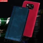 Чехол-книжка для Xiaomi POCO X3 NFC, Redmi Note 9 Pro, 9S, 8T, 8, 7 Pro, 9A, 9C, 8A, 7A, 10X, K20, Mi 9, 9T, A3 Lite, кожаный
