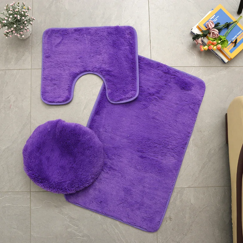 Абсорбент Ванная комната ковролин пьедестал коврики для туалета крышка tapis salle de