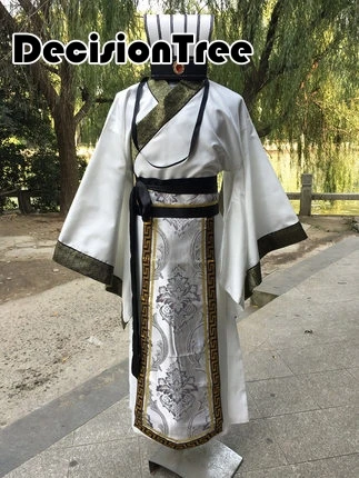Мужской костюм Китайская традиционная одежда Новинка hanfu хлопковая одежда Императорский принц косплей костюм халат