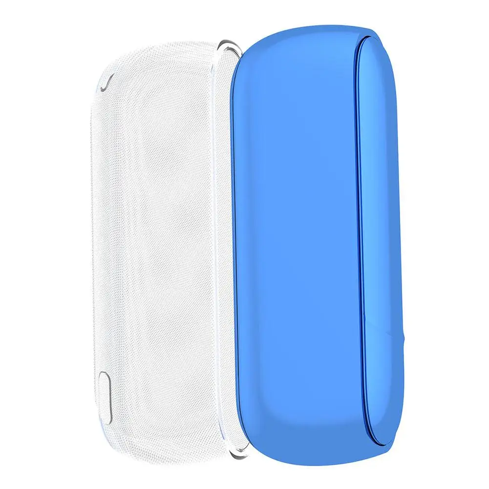 tpu outer case transparent side cover shell for iqos 3 0 e cigarette clear white scratch proof protective shell wearable devices free global shipping