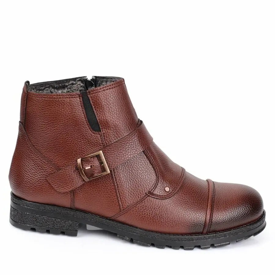 

Men Boots Daxtors D804 Daly Fur Cold Proof Male Boot Tan