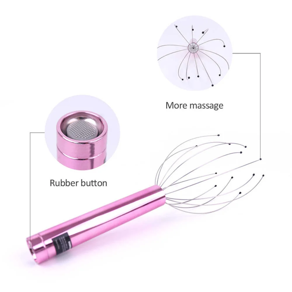 

1pc Electric Head Claw Scalp Massager for Men (without Battery)