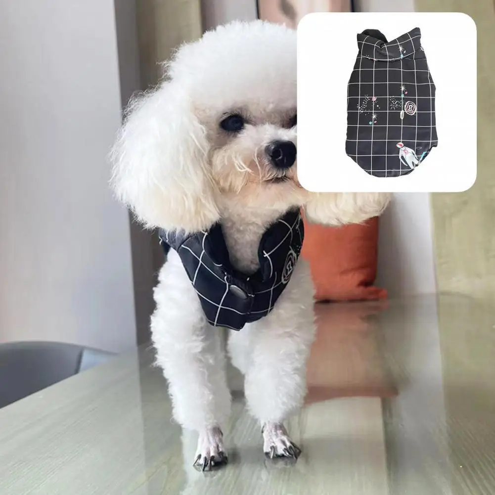 

Pretty Warm Puppy Cats Sleeveless Jacket Pet Clothes Non-allergic Comfortable