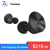 in stock 7hz timeless flat earphone in ear wired earphones subwoofer mmcx metal high resolution hifi music headphoens
