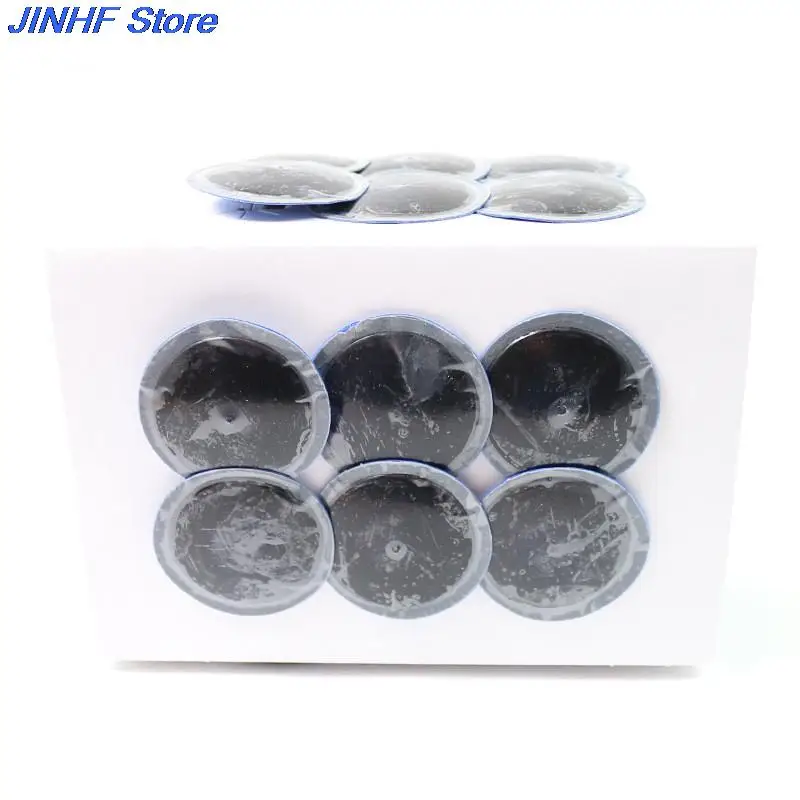 

2021 New 1pc 6mm Steel Needle Car Tire Cold Film Mushroom Nail Repair Film Wheel Repair Parts Car Accessories