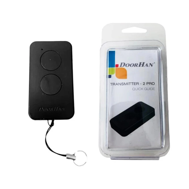 

Новый пульт дистанционного управления DOORHAN 2 Pro Black для ворот и барьеров, дистанционное управление гаражными дверями very 2019
