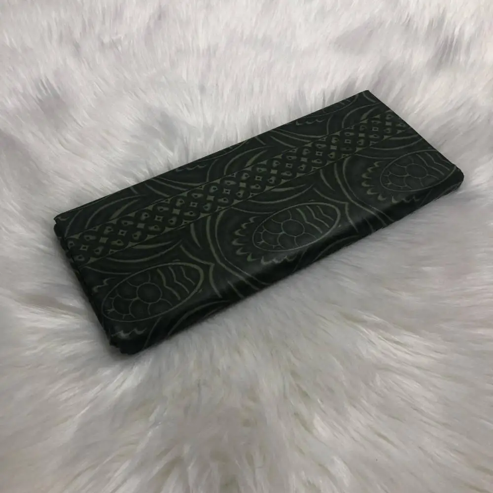 5 polyester quality Африканский стиль Африканский Базен Riche Brode ткань морская парча Дамасская Shadda кружевная ткань для мужчин ткань в 5 ярдов AB30 - Цвет: 5 polyester quality
