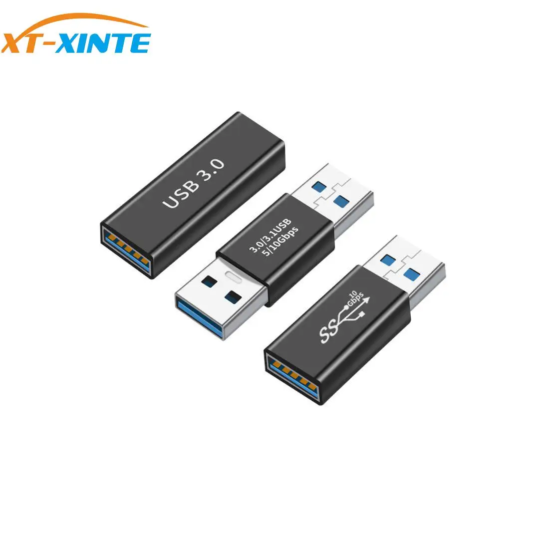 XT XINTE из алюминиевого сплава USB 3 0 штекер к 1 Gen1 гнездовой разъем адаптер конвертер