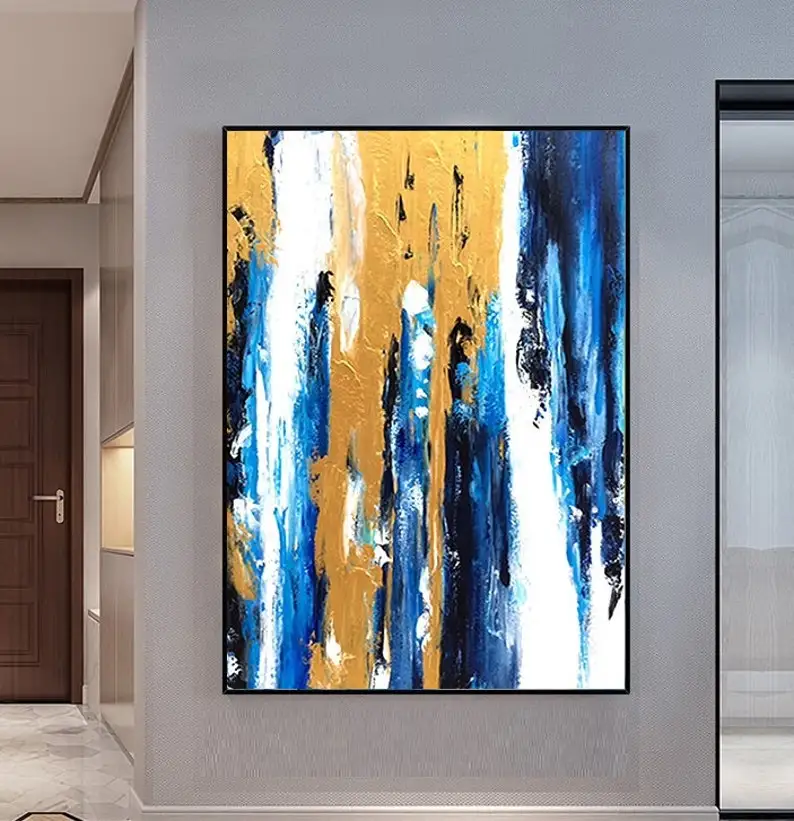 

Abstract Oil Painting On Canvas Modern Oil Painting Hand Painted Large Wall For Home Decor Abstract Landscape canvas painting