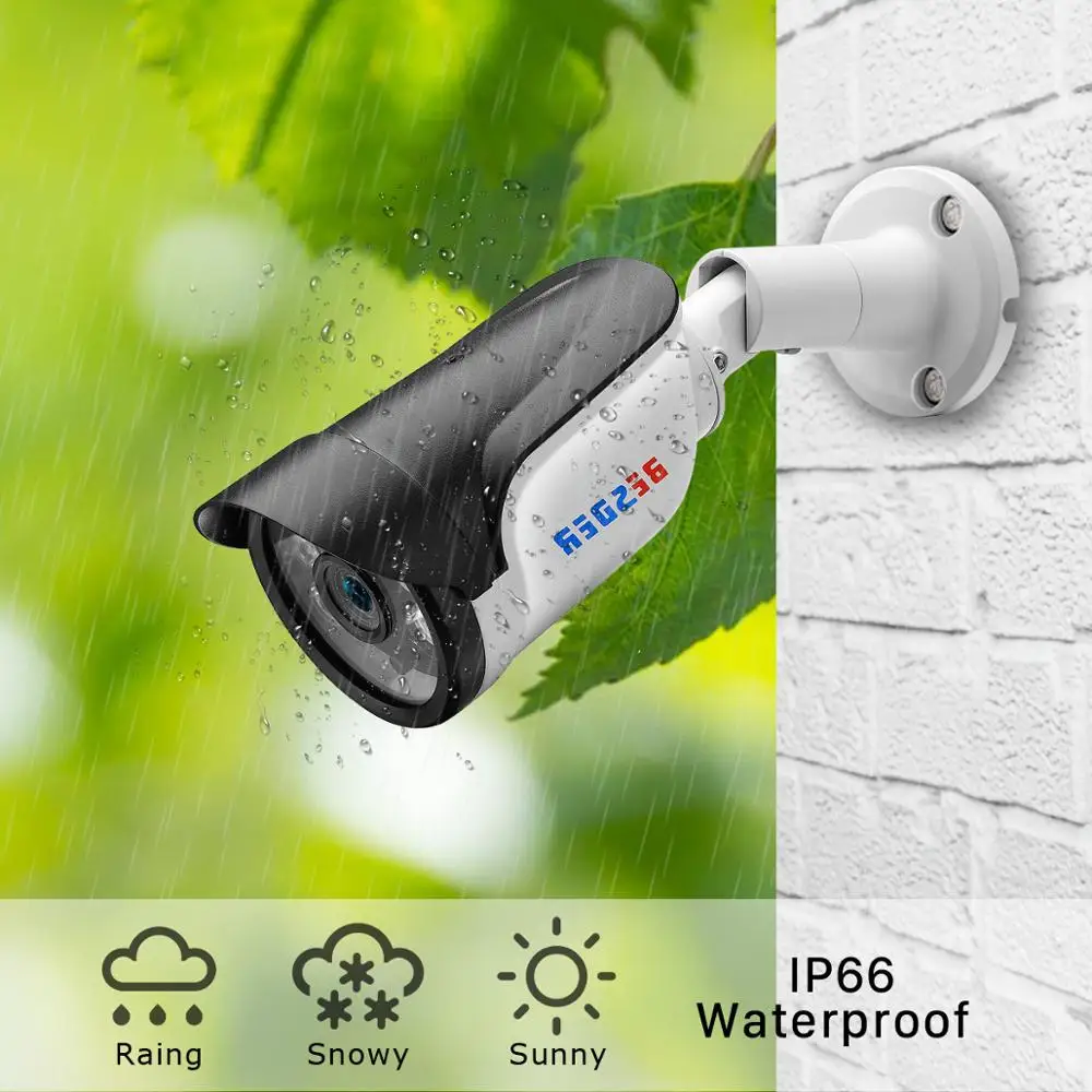 BESDER H.265 IP камера 5MP/3MP/2MP AI децион движения ИК Ночное Видение IPC DC 12V 48V PoE опционально