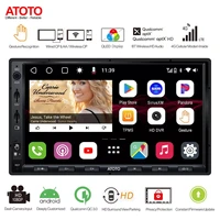 atoto 7inch 2din wireless wifi 4g car radio multimedia android 10 0 in dash gps navigation with gesture operation dual bluetooth