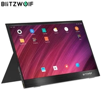 blitzwolf bw pcm3 15 6 inch touchable fhd 1080p type c portable computer monitor gaming display screen for smartphone laptop