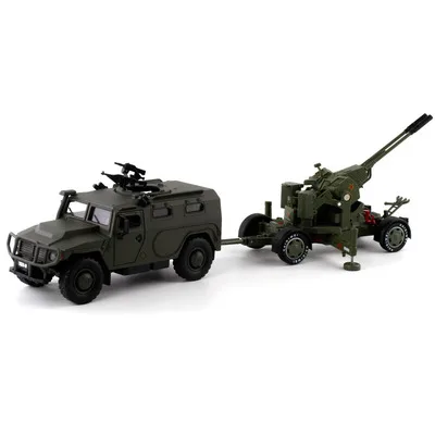 D Высокая имитация 1:32 Сплав раздвижной русский бронированный автомобиль взрывозащищенный военная модель звуковой светильник автомобиль для детей игрушки - Цвет: D
