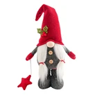 Необычная кукла, Рождественское украшение, светящаяся телескопическая подвесная ножка 17x8x35 см, игрушка