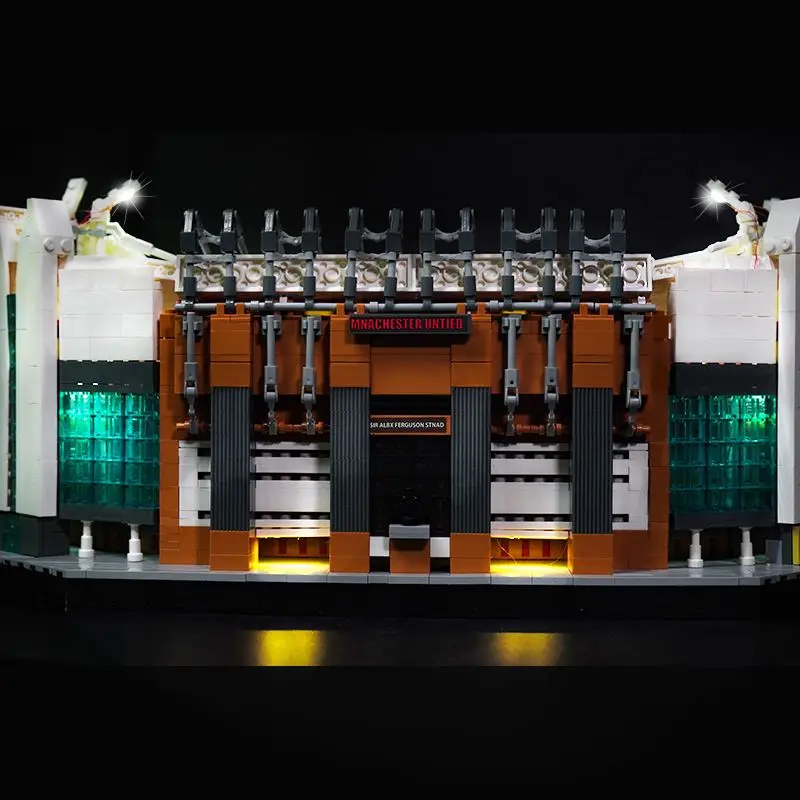 Семейный комплект для 10272 старого футбола строительный блок футбольного поля