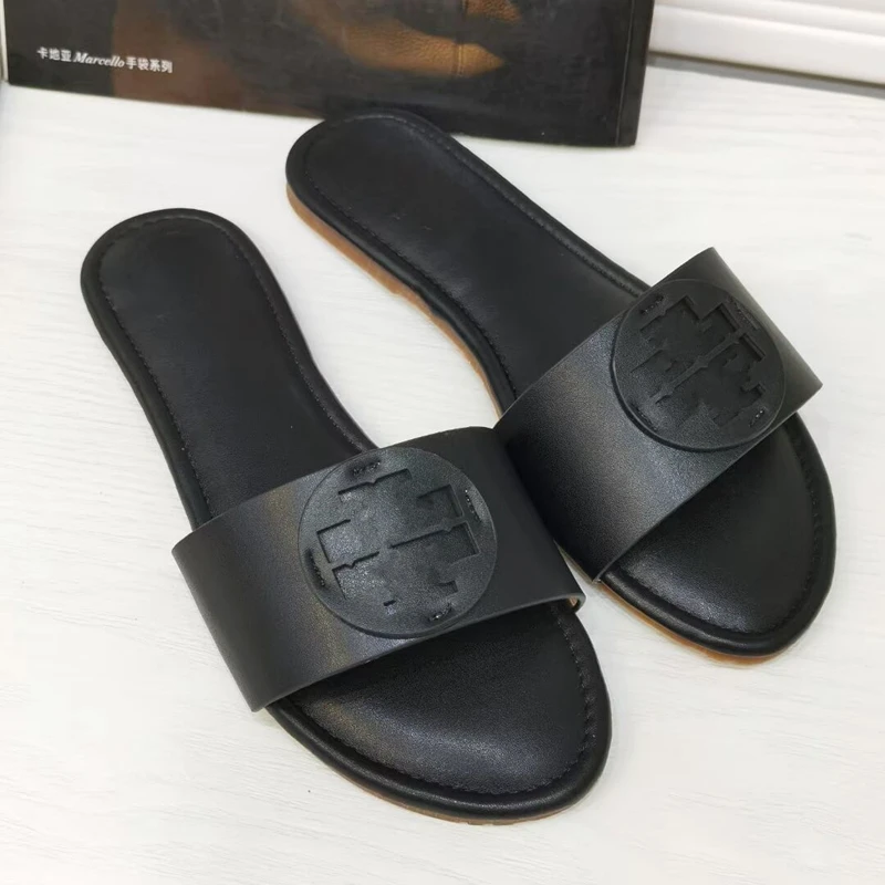 

Summer TT Letter Women's Slipper Designer Fashion Flat Slipper 25 Styles