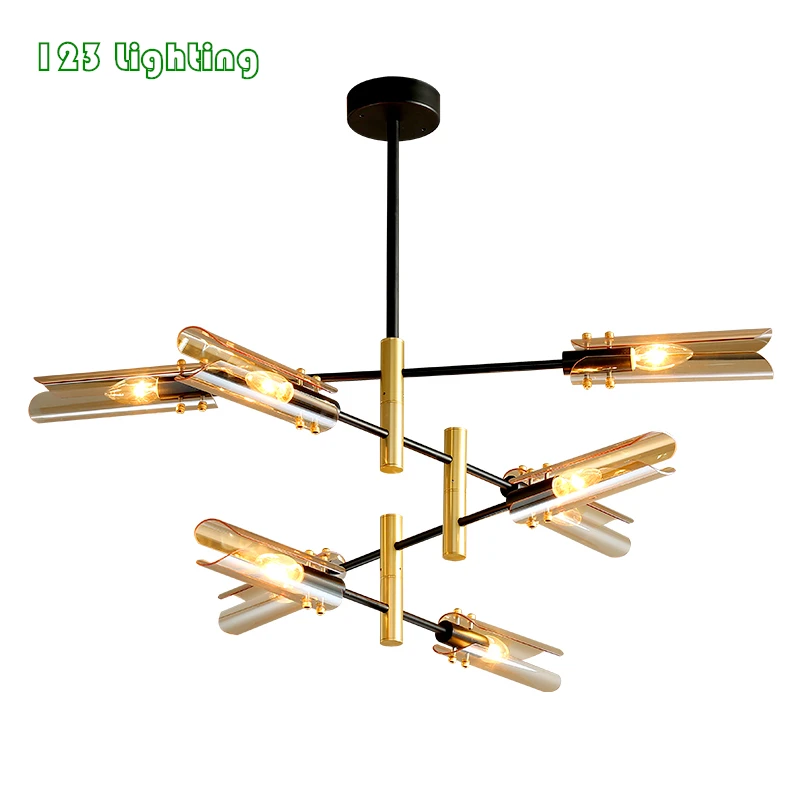 Светодиодный подвесной светильник в скандинавском стиле для гостиной