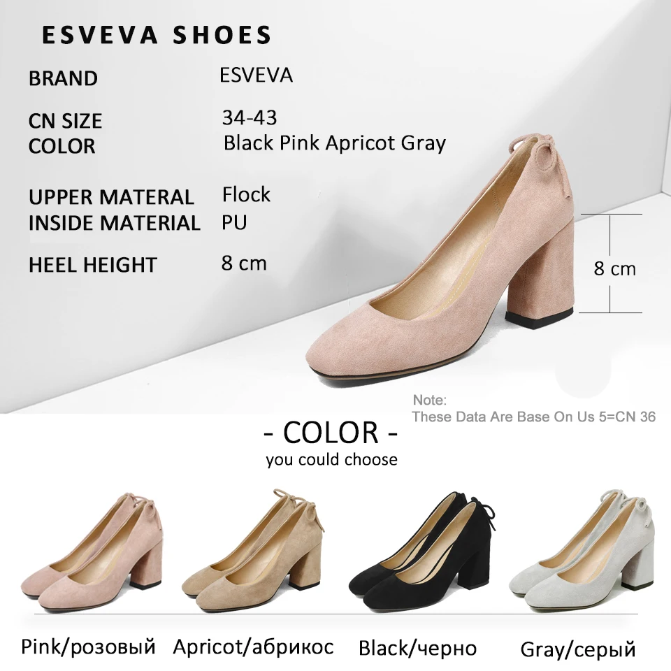 Женские туфли лодочки с бантом бабочкой ESVEVA милые стильные из искусственной кожи