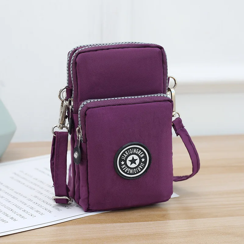 New Sports Wallet Phone Bag For Mobile Shoulder Pouch Case Belt Handbag Purse Coin Retro Key Holder Small Money | Багаж и сумки