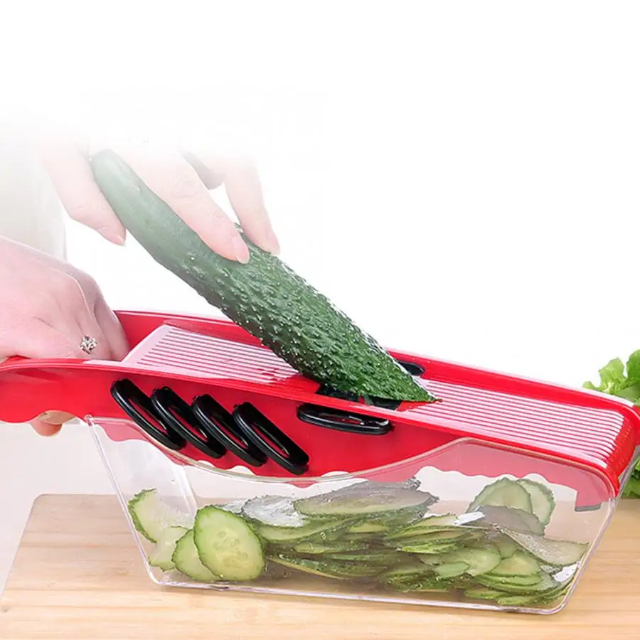 Dicer Veggie резак для еды Лук Чоппер руководство мандолин фрукты картофель