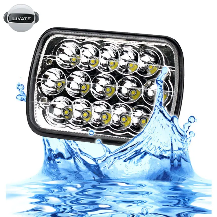 ЛКТ 7-дюймовый светодиодный прожектор для грузовика 45 Вт Белый H/L луч света 12 В