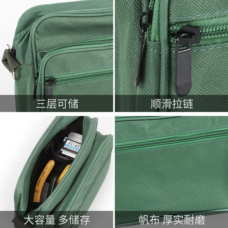 6 pcs Fiber Optic FTTH Tool Kit with FC-6S Fiber Cleaver with Wire stripper with CFS 2 Miller Pilers cold junction tool sets