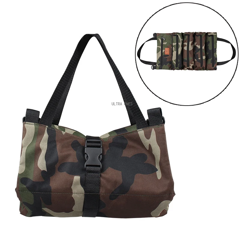 

Tactical Hunting Tool Roll Up Bag Car Tool Storage Bags Shooting Portable Combat Hanging Pouch Hiking Cs Car Seat Back Organizer