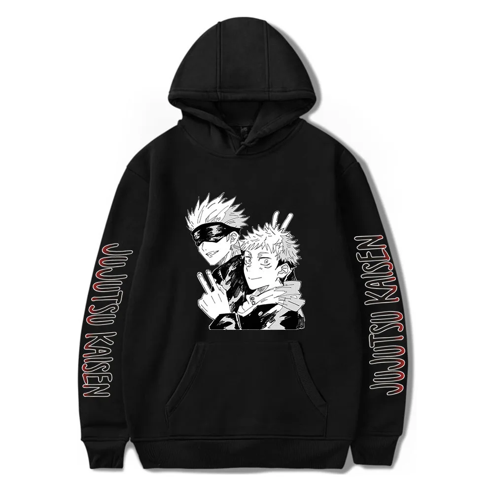 Anime Jujutsu Kaisen Cosplay Hoodie 3D Print for Men Women Halloween Party Role Play Uniform Spring Winter Daily Cloth |