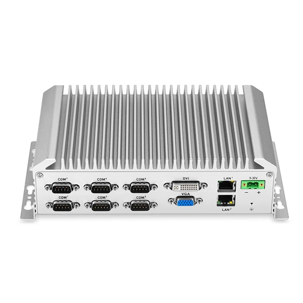 Промышленный ПК без вентилятора 10 * COM 8 USB 2 I211 GLAN процессор 3855U (Core i3/i5/i7