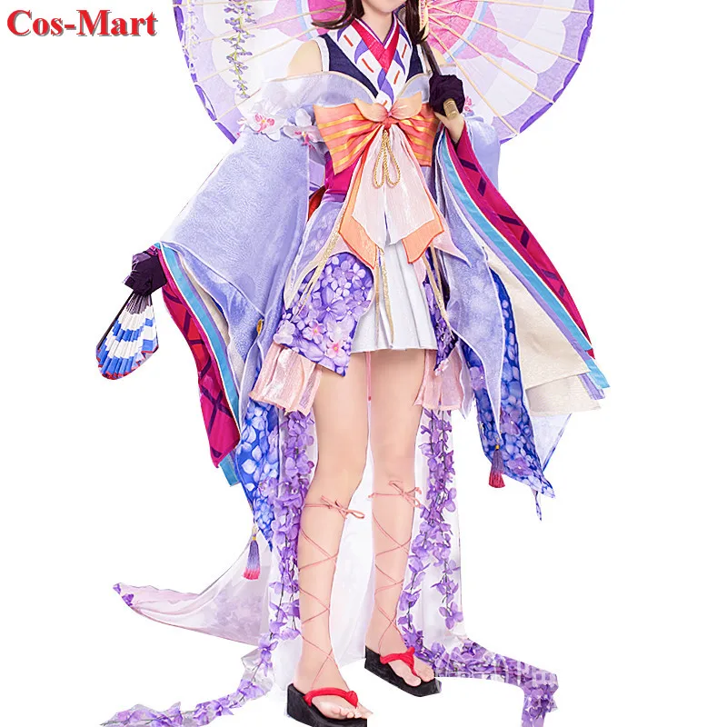 

Moblie Game Onmyoji Kagura Cosplay Costume Morning Dew Flowers Gorgeous Formal Dress Female Activity Party Role Play Clothing