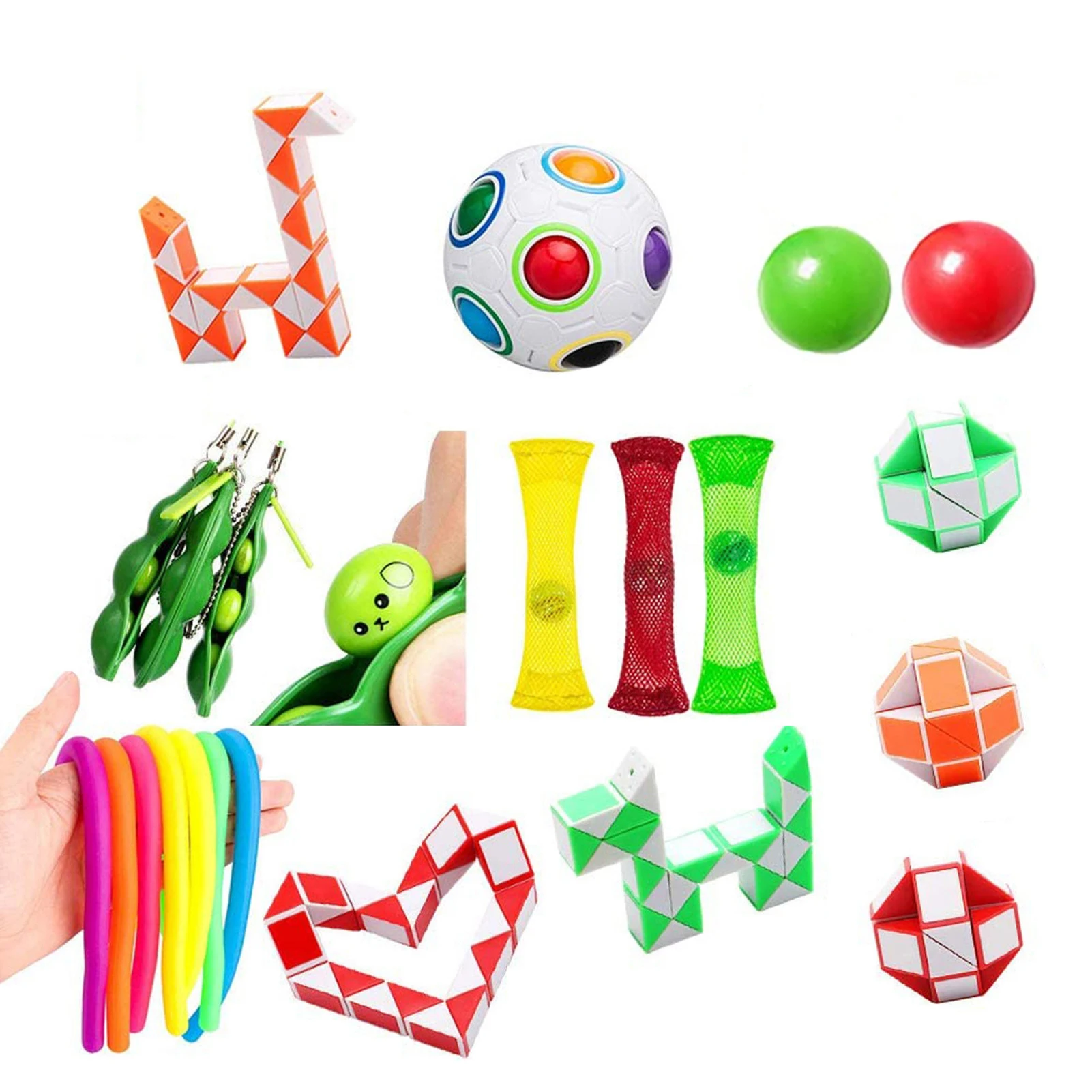 

Sensory Fidget Toys Stress Relief Toys Autism Anxiety Relief Stress Sticky Ball Fidget Sensory Decompression Toy For Kids Adults