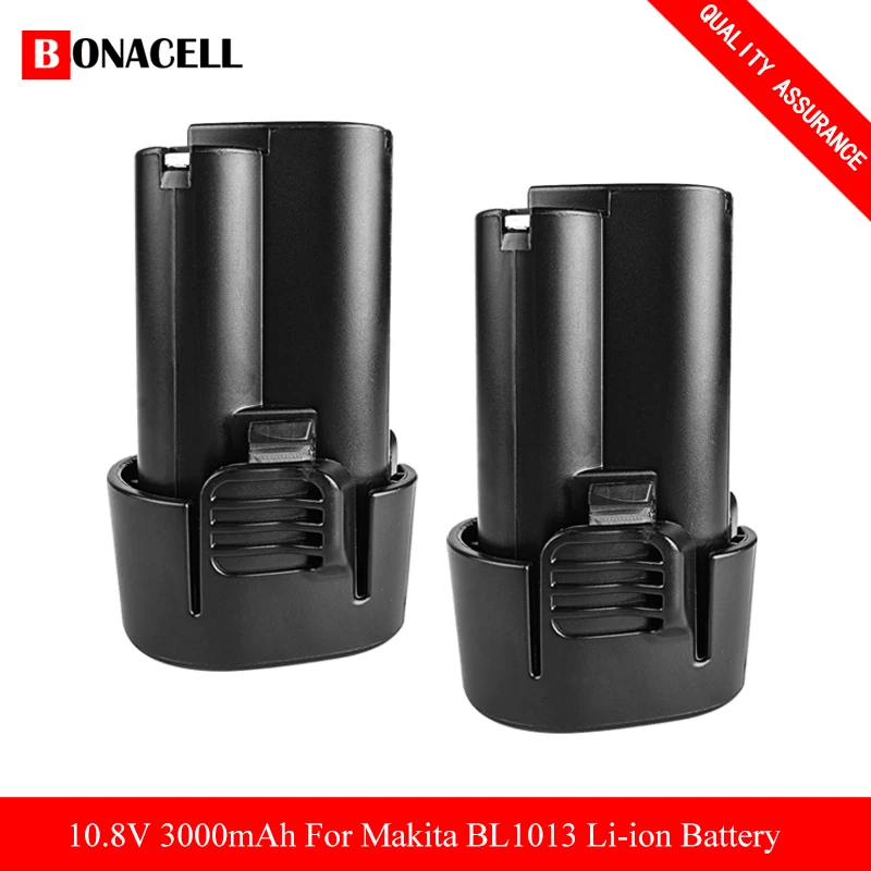 Литий-ионный аккумулятор bonacell для Makita BL1013 BL1014 BL 3000 10 8 LCT203W 1013-6 1014-4 194550-9 DF030D 194551 мА ·