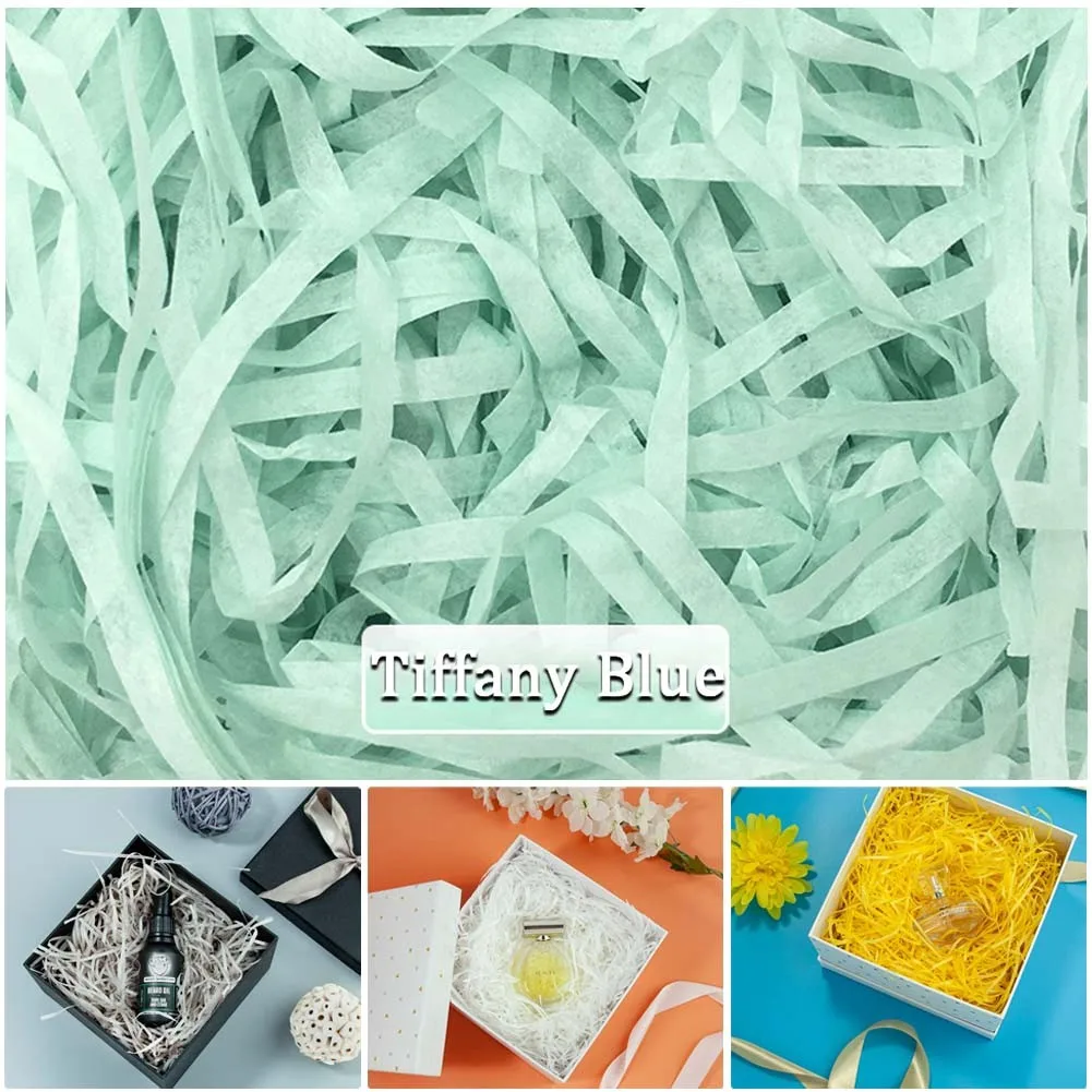 

500g Colorful Shredded Paper Gift Box Filler Candy Boxes DIY Gift Box Filling Wedding Marriage Packaging Gift Shred Packaging