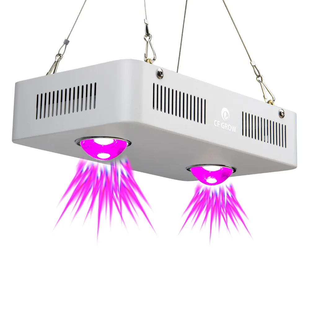 

CF Grow 300W COB LED Grow Light Full Spectrum Indoor Hydroponic Greenhouse Plant Growth Lighting Replace UFO Growing Lamp