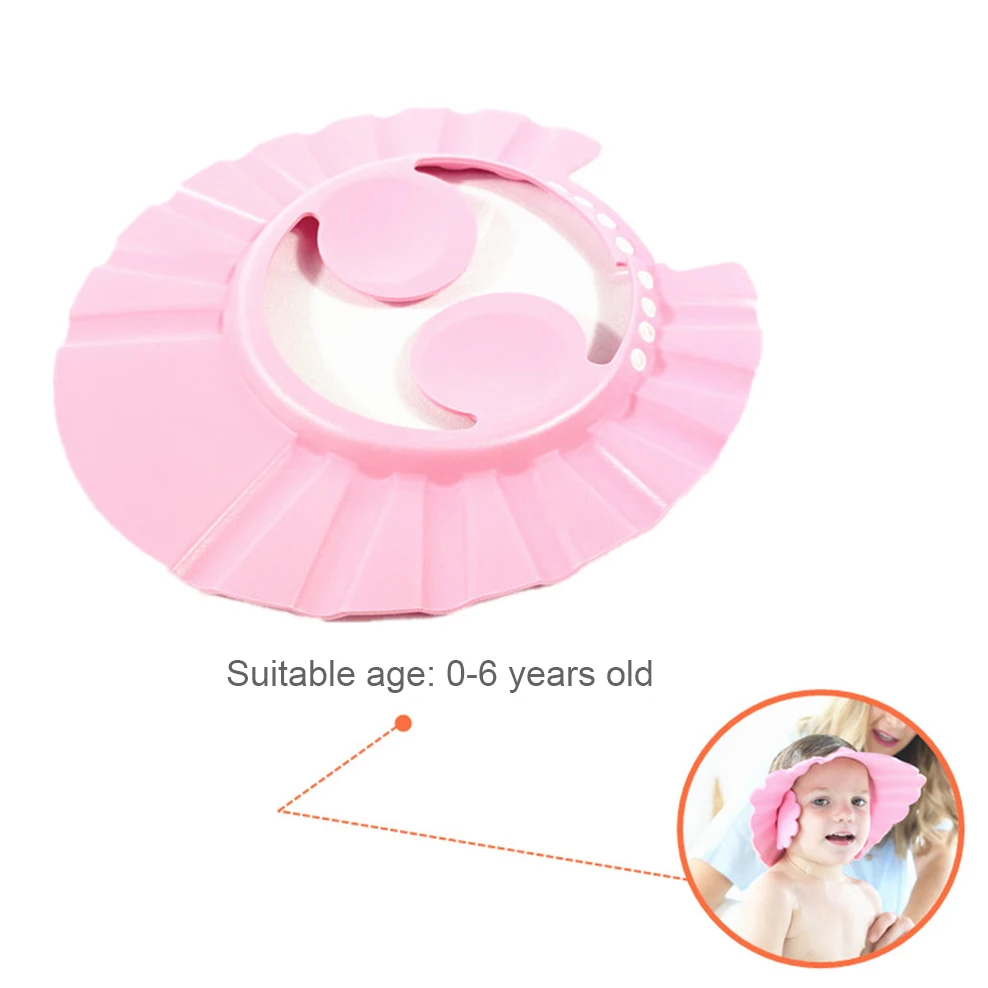 Для детей от 0 до 6 лет шапочка для шампуня регулируемый размер защита детского