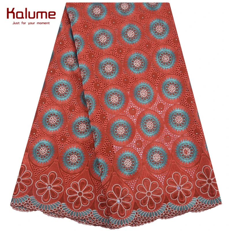 Королевская африканская швейцарская хлопковая кружевная фабрика