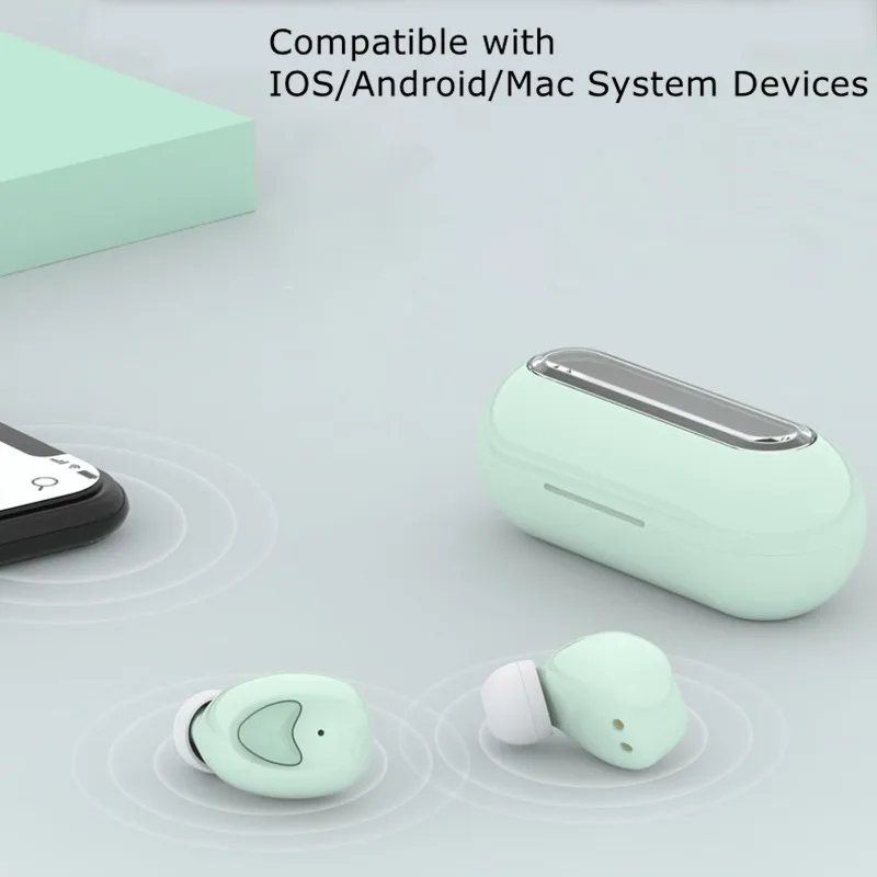 TWS TW10 мини беспроводные Bluetooth наушники 5 0 стерео HiFi вкладыши сенсорные спортивные