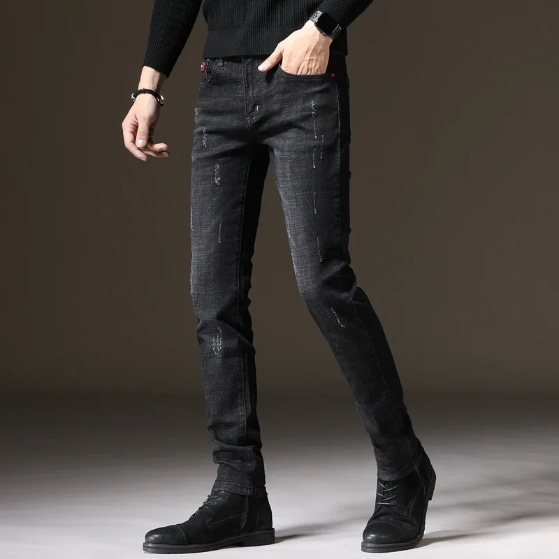

Spring And Autumn New Fashion Casual Men's Jeans-NZKJ05