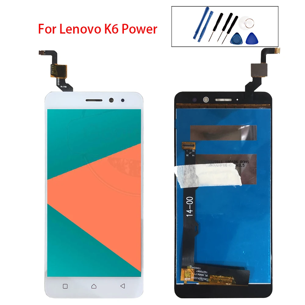 5 0 &quotдля Lenovo K6 мощный ЖК дисплей кодирующий преобразователь сенсорного экрана в