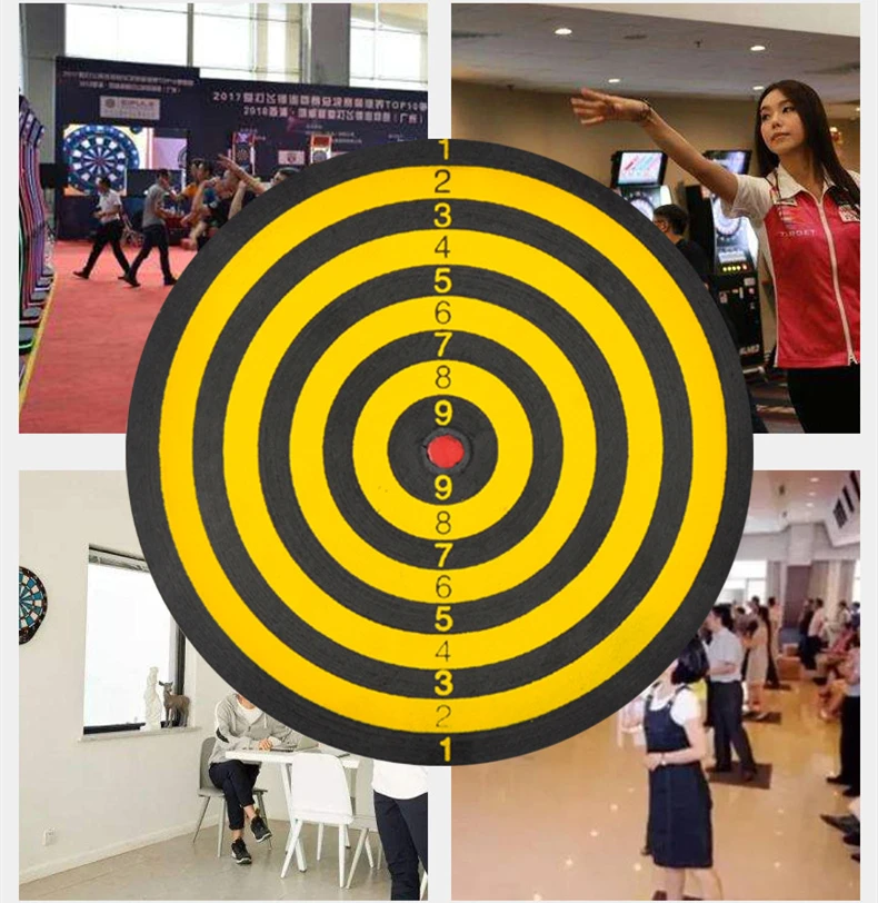 Дротика Набор доски Маленький Двусторонний профессиональный детский набор