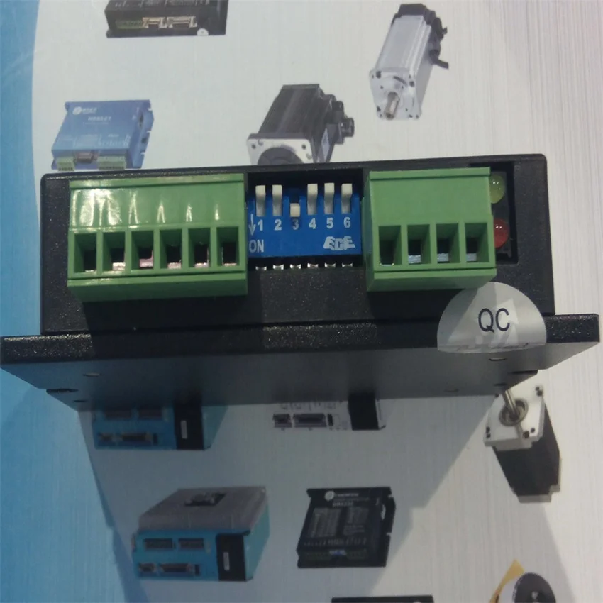 Новый Leadshine 2 фазовый цифровой шаговый двигатель привода DM422 работы 24 40VD может из