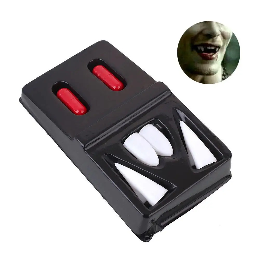 Маскарадное платье зубные аксессуары зубы Призрак Хэллоуин косплей костюм