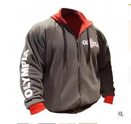 clothes Новинка, осенняя мужская мода, модный спортивный костюм для спортзала, Мужской комплект на молнии с капюшоном, толстовка с длинными рукавами+ штаны, комплект из 2 предметов - Цвет: clothes