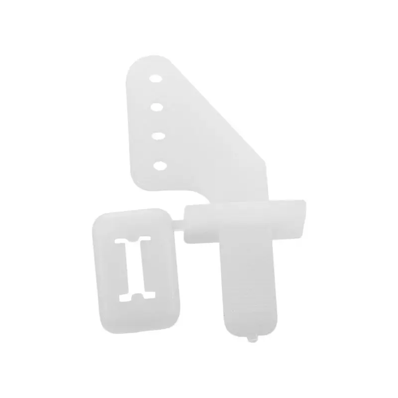 4 пары белый пластик отверстия управления рога для RC Игрушечная модель